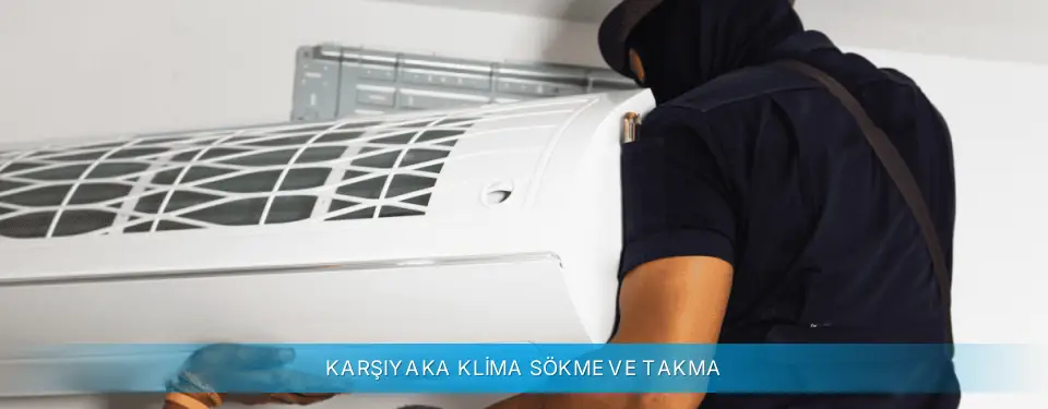 Karşıyaka İlçemi Midea Klima Sökme ve Takma